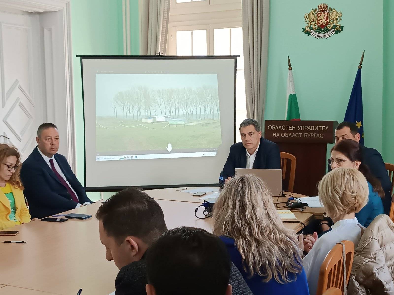 Работна среща, инициирана от областния управител на Бургас Пламен Янев